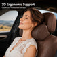 🚗💤 Relieve Driving Fatigue! Universal Memory Foam Car Headrest Neck Pillow, Ergonomic Support Auto Neck Cushion for Long Road Trips
