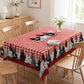 🐓❤️ 50% OFF! Farmhouse Rooster Tablecloth | Red Buffalo Plaid Chicken Table Cover