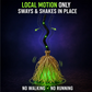 🧙 Bring Your Garden to Life This Halloween – Animated Witch Broom with Lights & Spooky Sounds.
