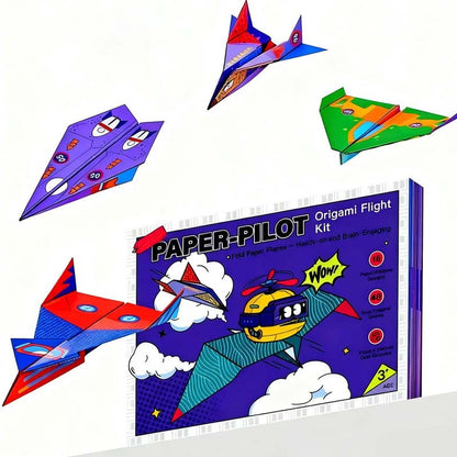 🎉 2026 Sale — Over 32 700 Sold!🔥 Creative DIY Paper Airplane Set For Kids