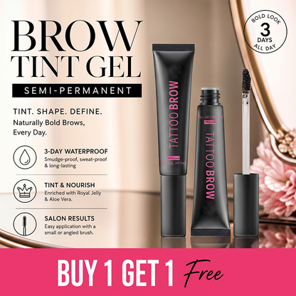 🎁 Special offer: Buy 1, get 1 free! 💄 Long-lasting, waterproof eyebrow ge