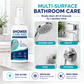 🚿 Fast-Acting Limescale Remover Spray for Showerheads and Faucets