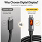 Fast Charging Data Cable with Digital Display