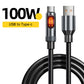 Fast Charging Data Cable with Digital Display
