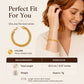 14K gold-plated wide woven mesh bracelet