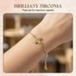 Stylish Adjustable Sideways Cross Bracelet