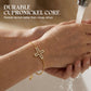 Stylish Adjustable Sideways Cross Bracelet