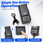 Portable Rechargeable Coin Cell Battery Charger