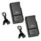 Portable Rechargeable Coin Cell Battery Charger