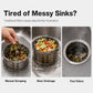 Gravity Scrape Kitchen Sink Strainer Basket
