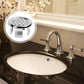 Round Bathroom Sink Basin Overflow Hole Cover