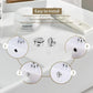Round Bathroom Sink Basin Overflow Hole Cover
