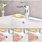 Round Bathroom Sink Basin Overflow Hole Cover