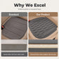 ❄️Summerfresh 50% OFF!🚗Breathable Car Seat Cushion – Cushioned Anti-Slip Seat Pad for Cars, SUVs & Vans