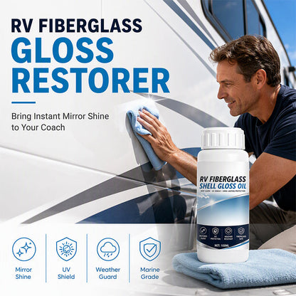 🚗RV Fiberglass Gloss Oil Shine Restorer