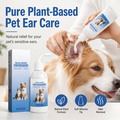 🐾 Pet Ear Cleaner | Coconut & Witch Hazel Care