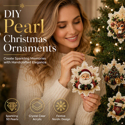 🎄 DIY Diamond Painting Ornaments | Christmas Set