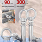 🔩 304 Stainless Expansion Eye Bolts | 6-Piece Set