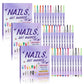 💅 Nail Art Marker Pens | 12-Color DIY Set