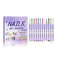 💅 Nail Art Marker Pens | 12-Color DIY Set