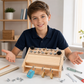 🧰 Wooden Screwdriver Busy Board | 18-in-1 Toy