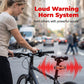 🚲 Bike Tail Light + Horn | Remote Turn Signals