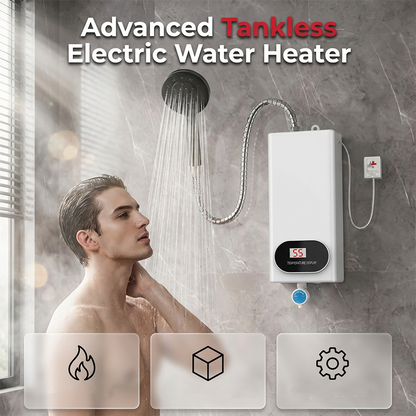 ⚡ 3500W Tankless Water Heater | Digital Display