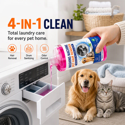🐾 Washing Machine Cleaner | Pet-Hair Laundry Care