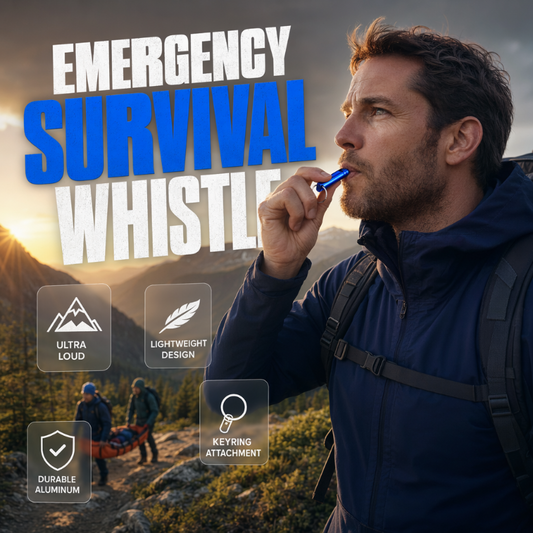 Aluminum Alloy Emergency Survival Whistle