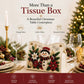 🎄 DIY Beaded Christmas Tissue Box Cover Kit