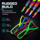 🚀 LED Slingshot Flying Toy | Night Glow Fun