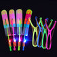 🚀 LED Slingshot Flying Toy | Night Glow Fun