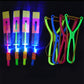 🚀 LED Slingshot Flying Toy | Night Glow Fun