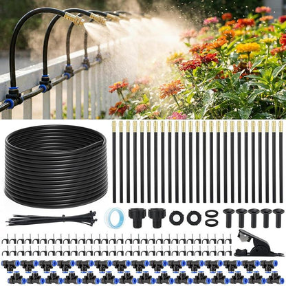 💦 Adjustable Misting System | Flexible Nozzles