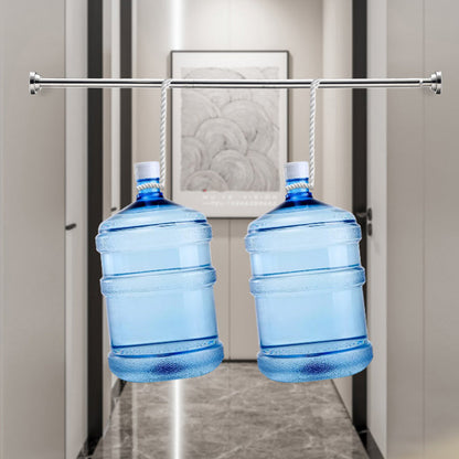 🛠️ Adjustable No-Drill Tension Rod | 70–292cm