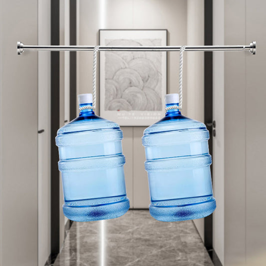 🛠️ Adjustable No-Drill Tension Rod | 70–292cm