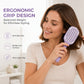 💜 Foldable Self-Cleaning Vent Hairbrush | Travel Ready
