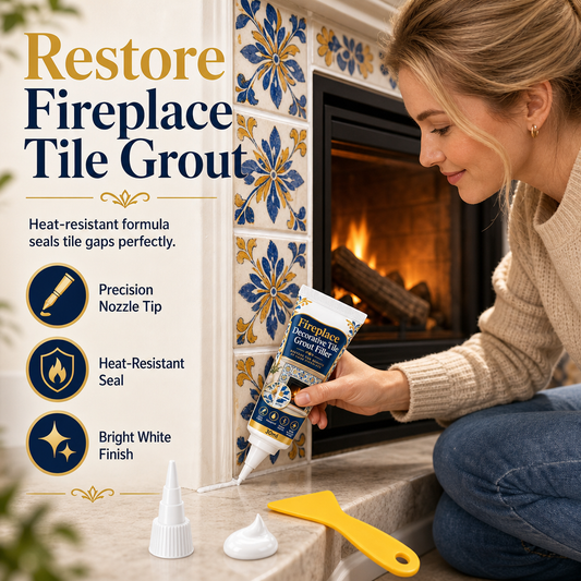 🧱 Tile Grout Repair Kit | 30ml Precision Sealant