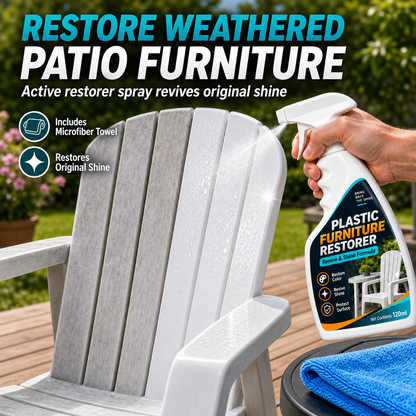 🪑 Plastic Furniture Restorer Spray | 120ml