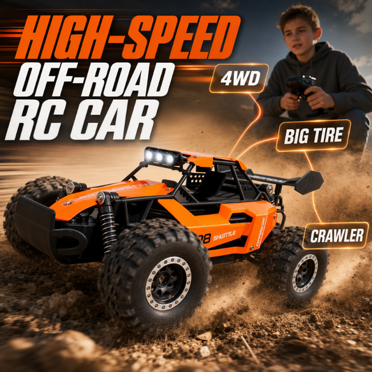 🏎️High-Speed RC Off-Road Car