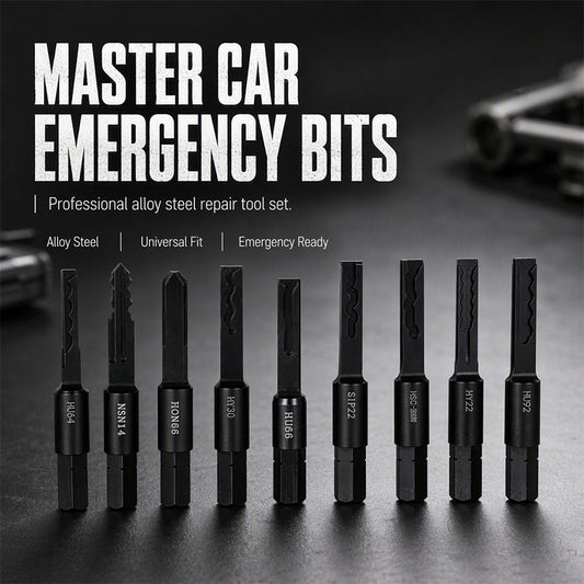🔐 Alloy Car Lock Maintenance Bits | Multi-Model