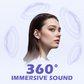 🎧 Open-Ear Clip-On Earbuds | Touch Control