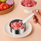 🍔 Round Burger Patty Press | Stainless Steel Mold