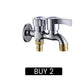 🚰 Dual-Outlet Laundry Faucet | Independent Controls