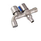 🚰 Dual-Outlet Laundry Faucet | Independent Controls
