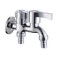 🚰 Dual-Outlet Laundry Faucet | Independent Controls