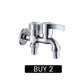 🚰 Dual-Outlet Laundry Faucet | Independent Controls