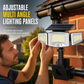 ☀️ Solar 3-Head Motion Sensor Light | IP65