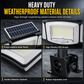 ☀️ Solar 3-Head Motion Sensor Light | IP65