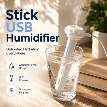 💧 Mini USB Mist Humidifier | Portable 21cm